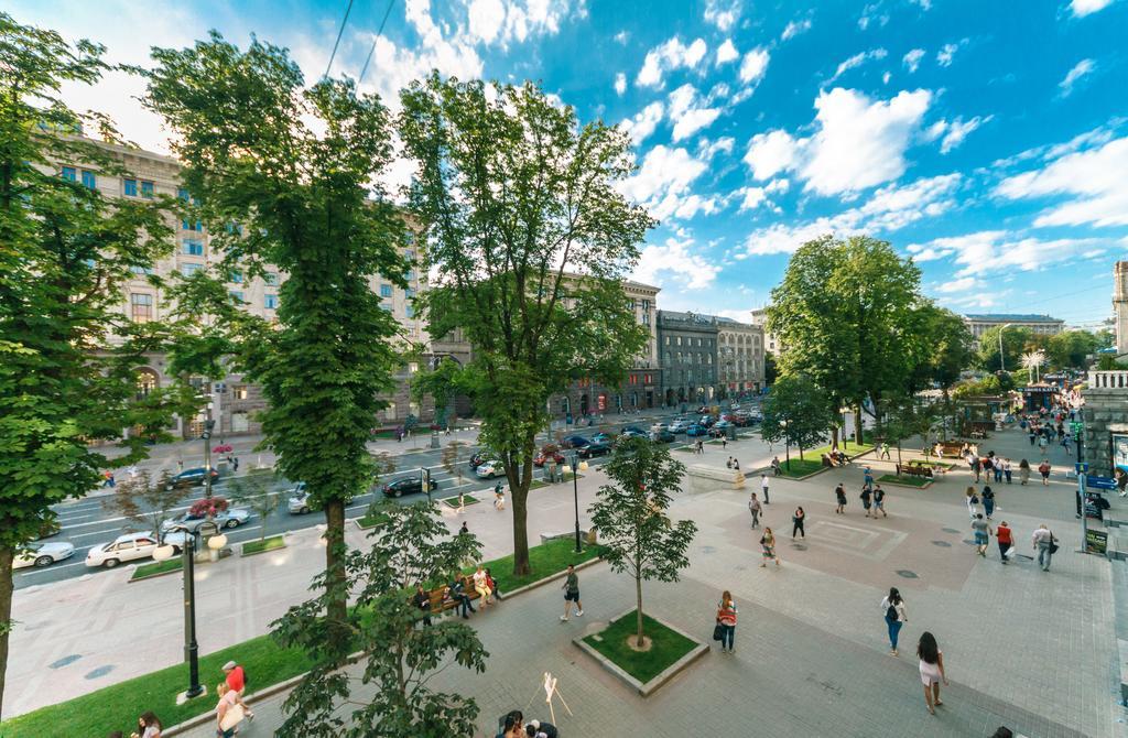 Kreschatik 21 With Terrace 2Br Kiev Extérieur photo